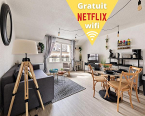 Stanford/ Cosy - Centre-Ville Rouen /Netflix-Wifi/
